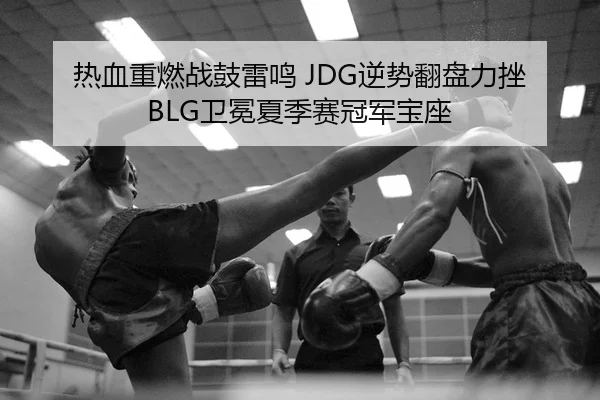 热血重燃战鼓雷鸣 JDG逆势翻盘力挫BLG卫冕夏季赛冠军宝座